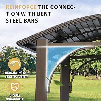 hammo アプリリア　5’8 Amazon.com : EROMMY 8' x 5' Grill Gazebo, Outdoor Hardtop