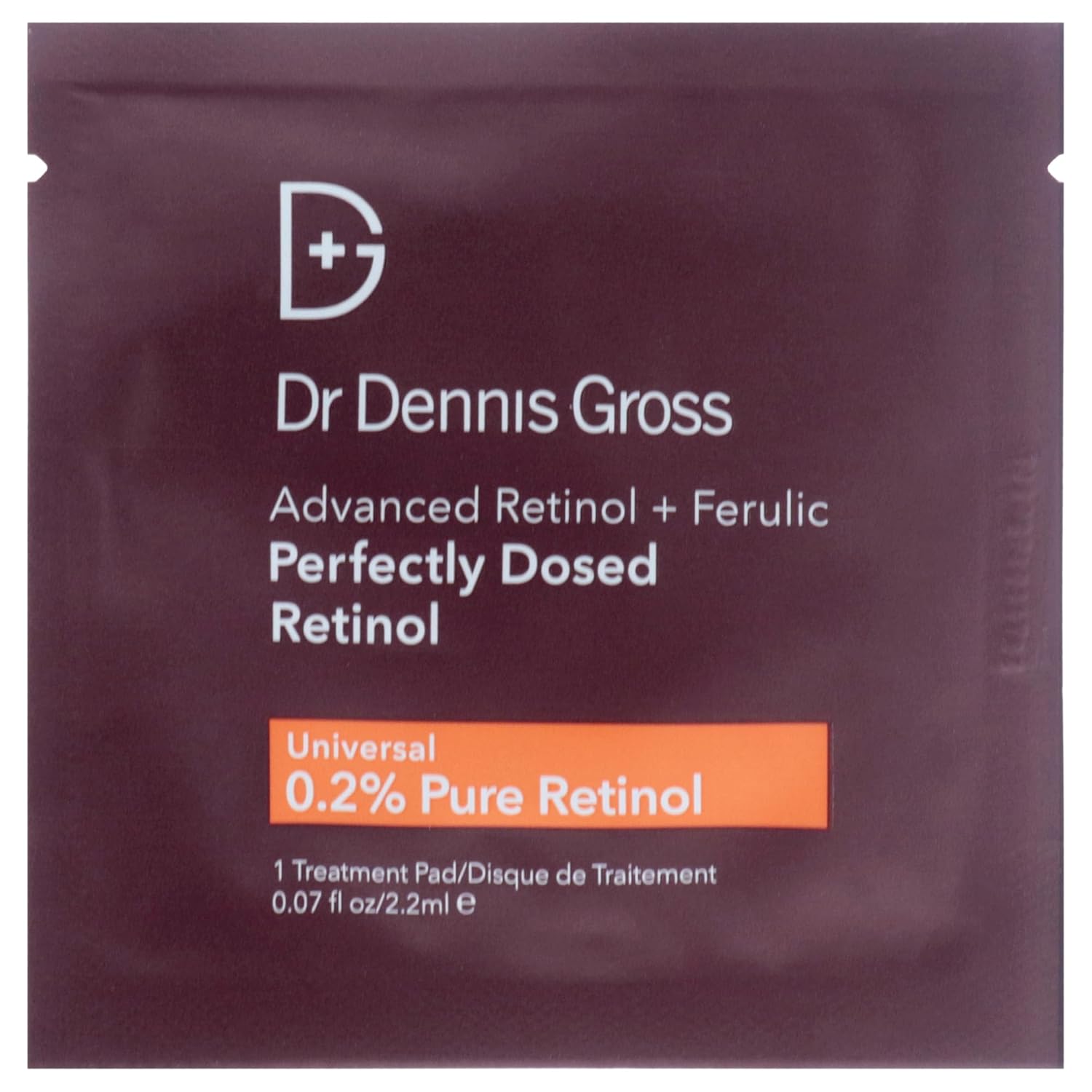 Dr Dennis Gross Advanced Retinol Plus Ferulic Perfectly Dosed Retinol for Women - 8 x 0.07 oz Treatment - Image 2