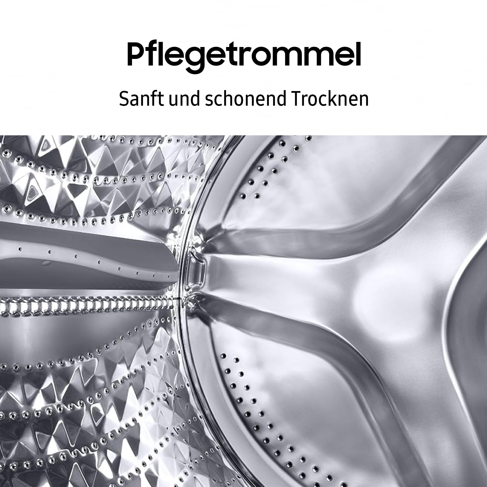Samsung DV5000D Wärmepumpentrockner 9 kg EEK C LED-Display Optimal Dry SmartThings-App Hygiene-Programm Air Refresh Weiß