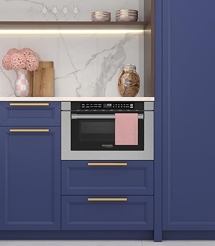 Vista 140 de KoolMore Cajón de microondas de 30 pulgadas, capacidad de 1.2 pies cúbicos en acero inoxidable (KM-MD30-SS)