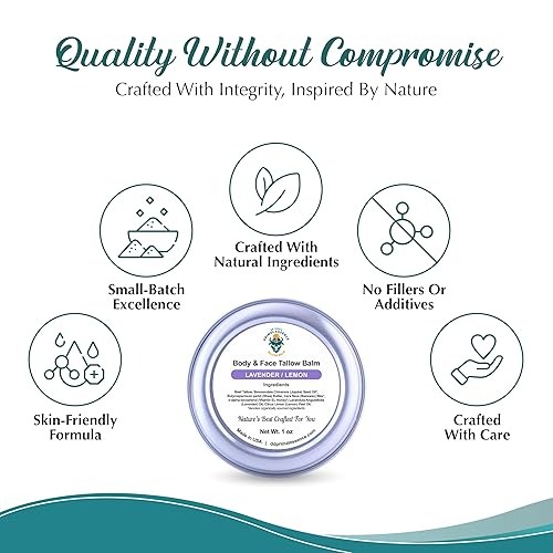 Miniatura 7 de Dr. Dave's Primal Essence Grass Fed Tallow Balm with Organic Shea Butter, Beeswax, and Jojoba Oil for Deep Dry Skin Moisturizing Hydration, Natural