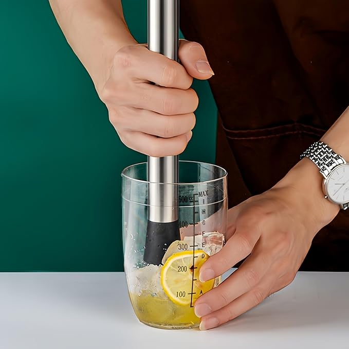 Set de Coctelera de Acero Inoxidable con Accesorios para Bar miniatura 6