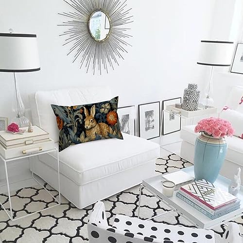 Vista 897 de ArogGeld Chinoiserie - Fundas de almohada escénicas asiáticas, estilo asiático, funda de almohada azul y verde Kelly, funda de cojín para decoración