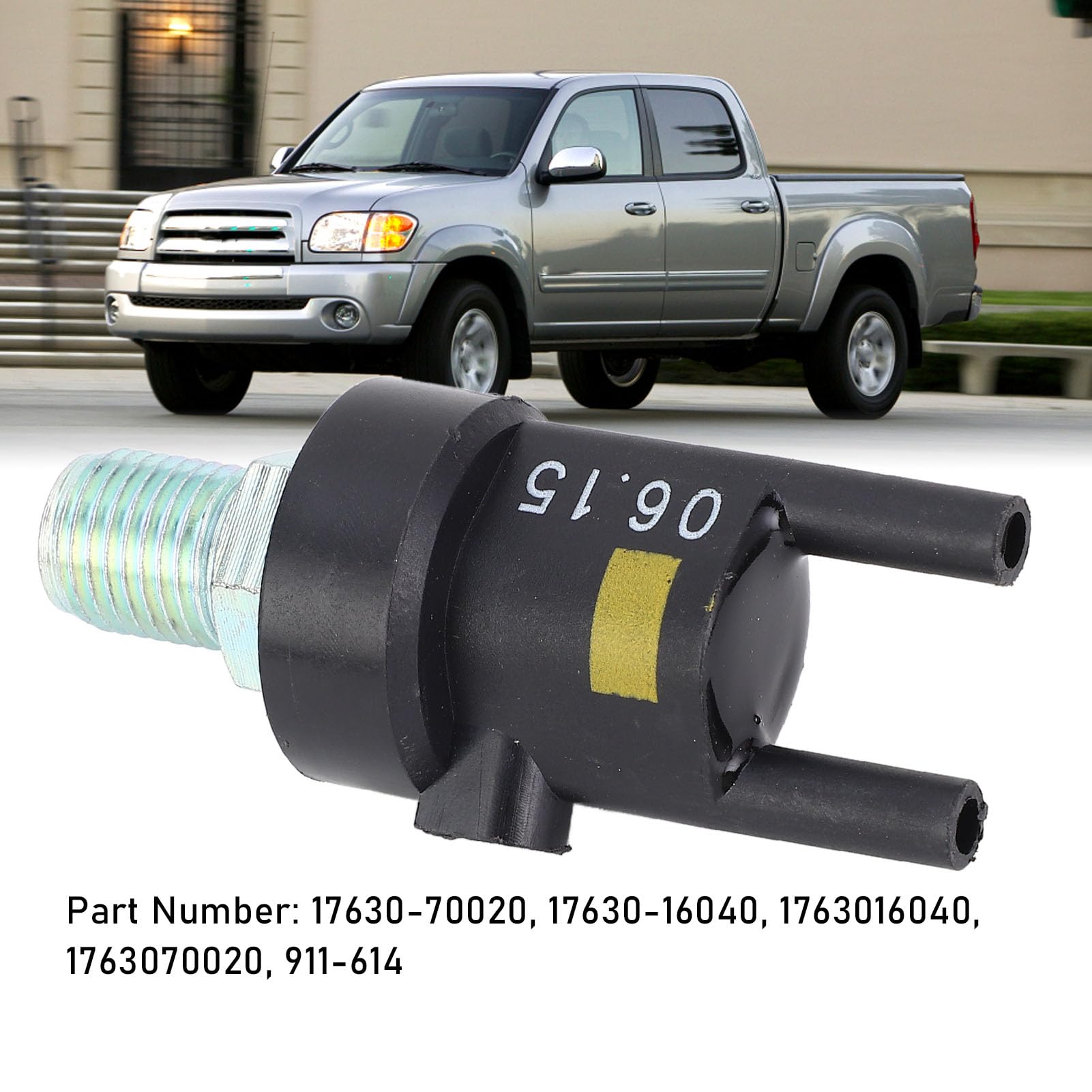 Valvola di Controllo del Vuoto Aria del Servosterzo 17630-16040 per GS300 GS430 GX470 LS400 LS430 LX470 SC300 SC400 in Metallo