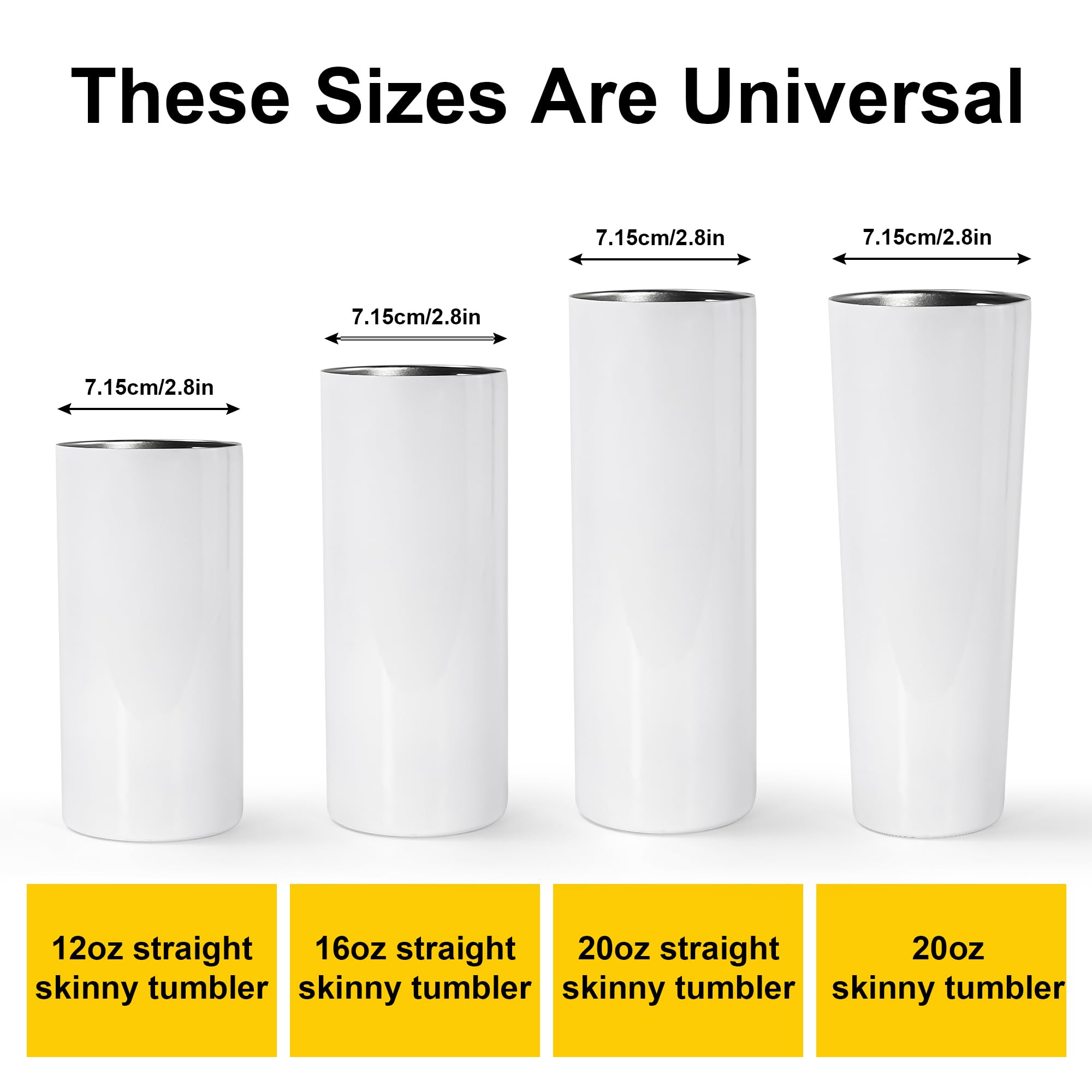 Ersatzdeckel für Skinny Tumbler, 20 oz, 10 Stück, spritzwassergeschützte Kunststoffdeckel, auslaufsicherer, schmaler Schiebedeckel aus Silikon, BPA-frei, mehrfarbig, für Mundbecher