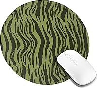 Vista 15 de Mouse Pad Mid Century Fifties Modern Atomic Retro Round Mousepad with Non-Slip Rubber Base and Stitched Edge Mouse Mat for Wireless Computer Laptop