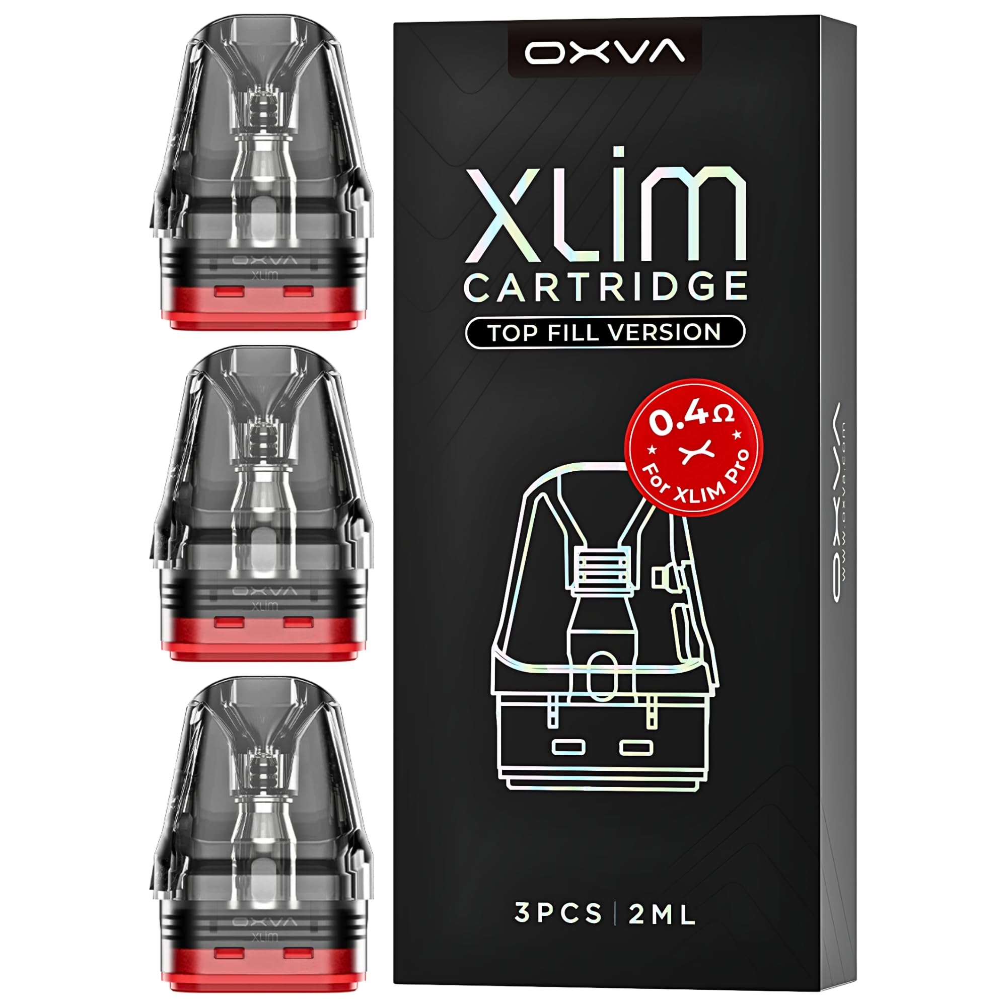 Oxva XLIM V3 Pod [0.4ohm | 26-30W] - 3 Pack
