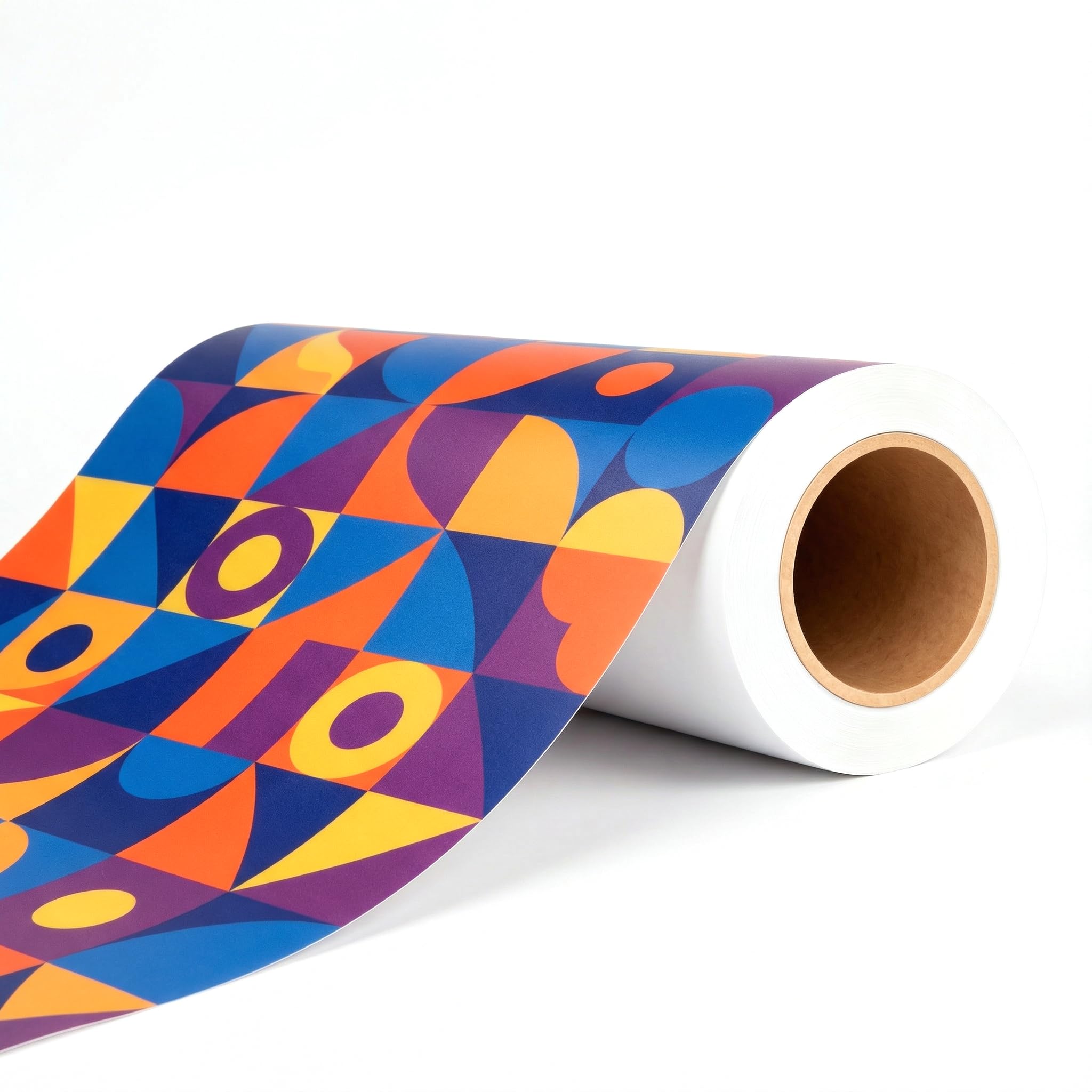 DTF Rollo de Papel de Transferencia, 33cm x 100m Película de Transferencia DTF Mate Directo a Película de PET Rollo de Transferencia de Calor para Camisetas