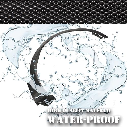 Miniatura 8 de CROSSDESIGN Moldura para guardabarros, compatible con Ford Explorer 2011-2015 para arco de rueda, guardabarros delantero derecho