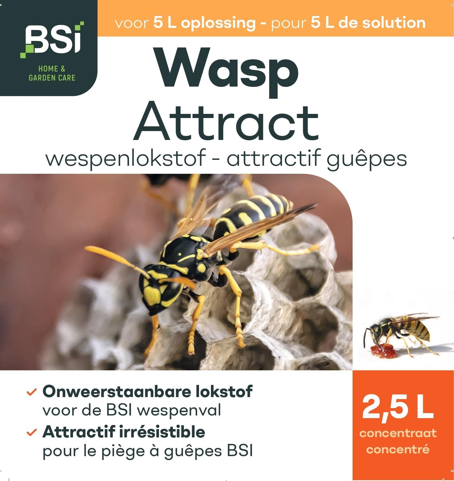BSI Atrayente de avispas - atraer avispa 2,5L