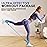 HPYGN Ankle Resistance Bands, Ankle Band for Working Out with Cuffs, Ankle Resistance Band for Leg, Booty Workout Equipment for Kickbacks Hip Fitness Training, Glutes Butt Exercise Equipment for Women