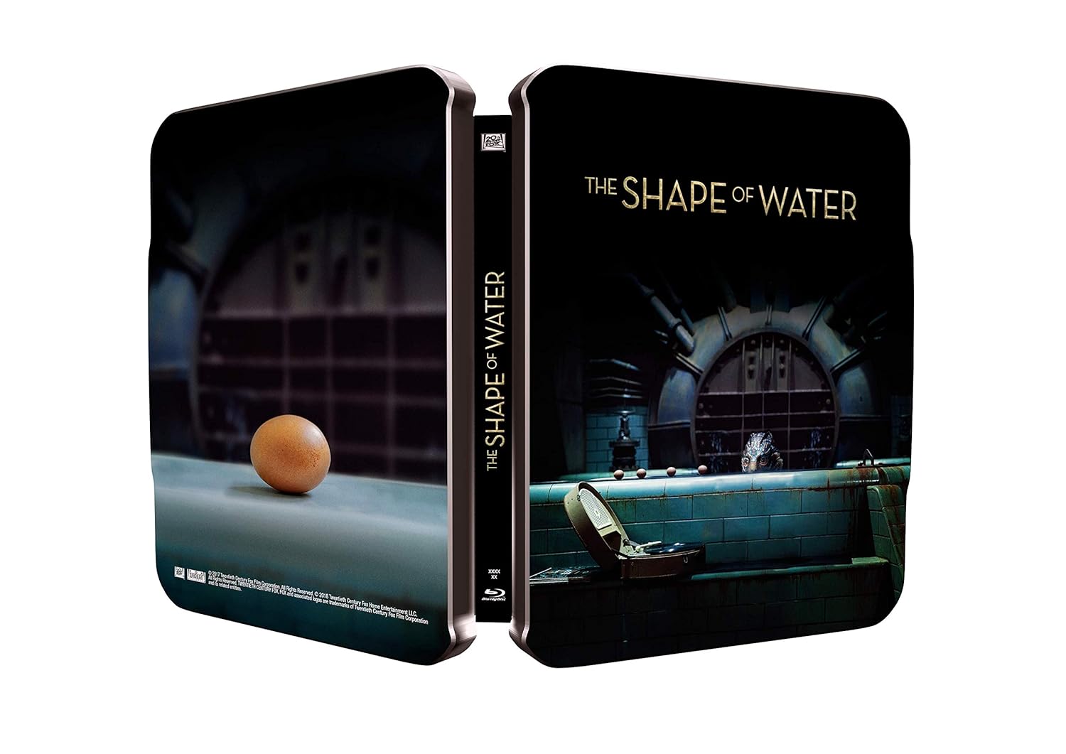 The Shape of Water (Steelbook) [Blu-Ray] [Region Free] (English audio)