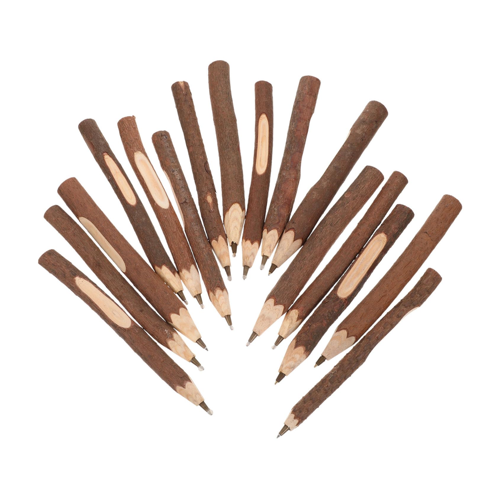 48 Pièces Stylo à Bille Brindille Accessoire D'écriture Stylos Techniques Stylos Noirs Stylos De Remerciement Stylo D'écriture Portable Stylos D'écriture Écriture Pratique En Bois