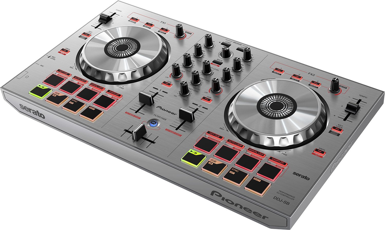 Amazon | Pioneer パイオニア DJコントローラー シルバー DDJ-SB-S 