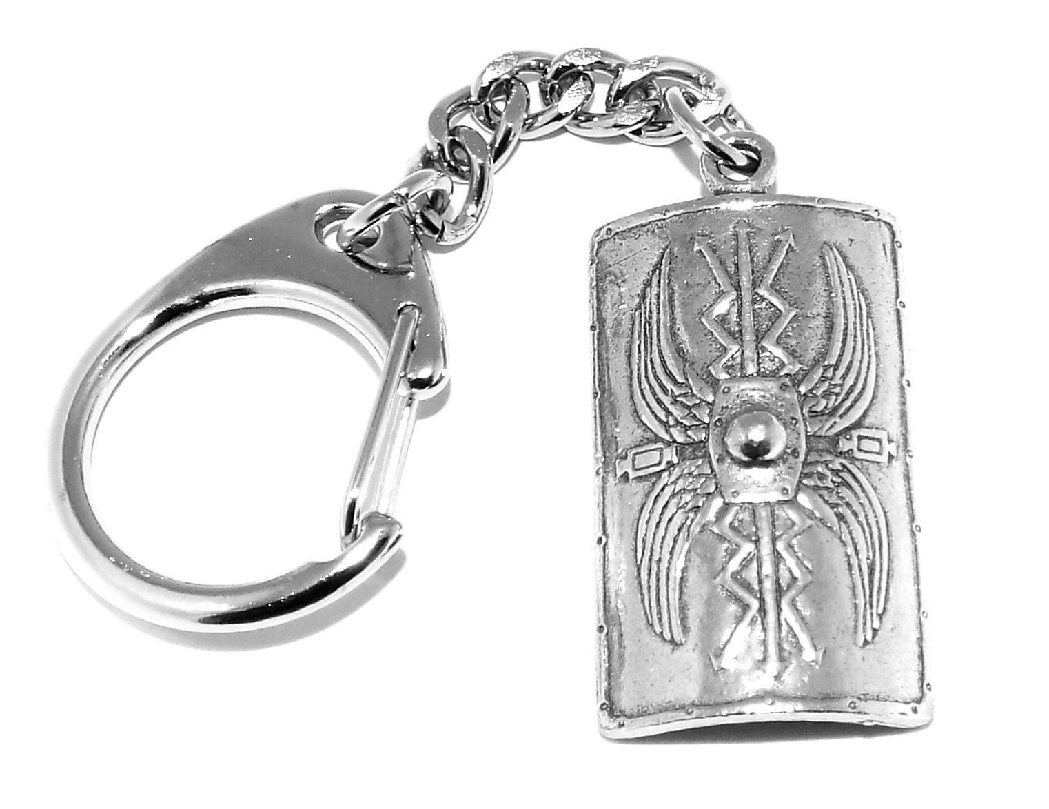 Westair Keyring Roman Legionaire Shield (Scutum) in a gift Pouch