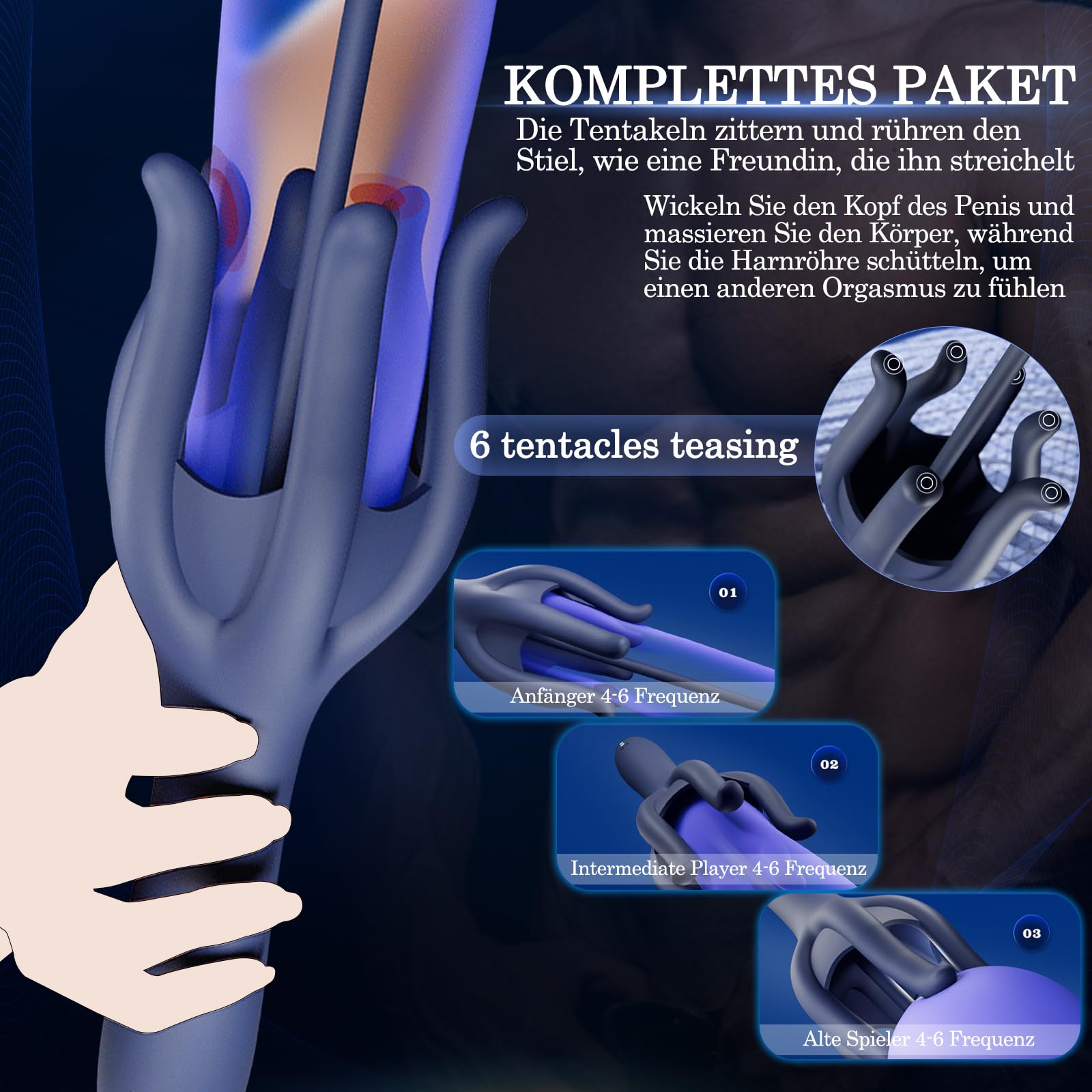 BDSMYEE Dilatateur Urétral en Silicone Électrique Stimulante Sonde Urétrale, 10 Modes de Vibration, 3 Intensités de Vibration, Pénis Masturbateur Jouet Sexuel pour Hommes