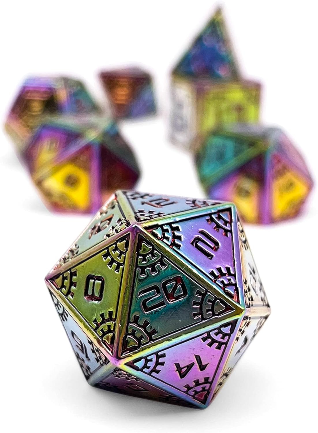 Norse Foundry Metal Space Dice - Super Nova