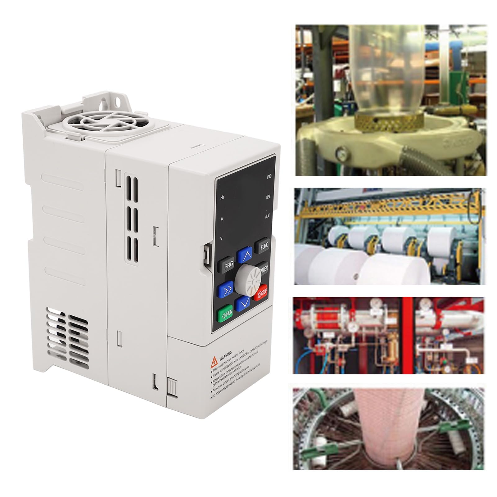 Hyuduo Frequenzumrichter Vektorregelung 1,5 KW 230V Wechselstrom für