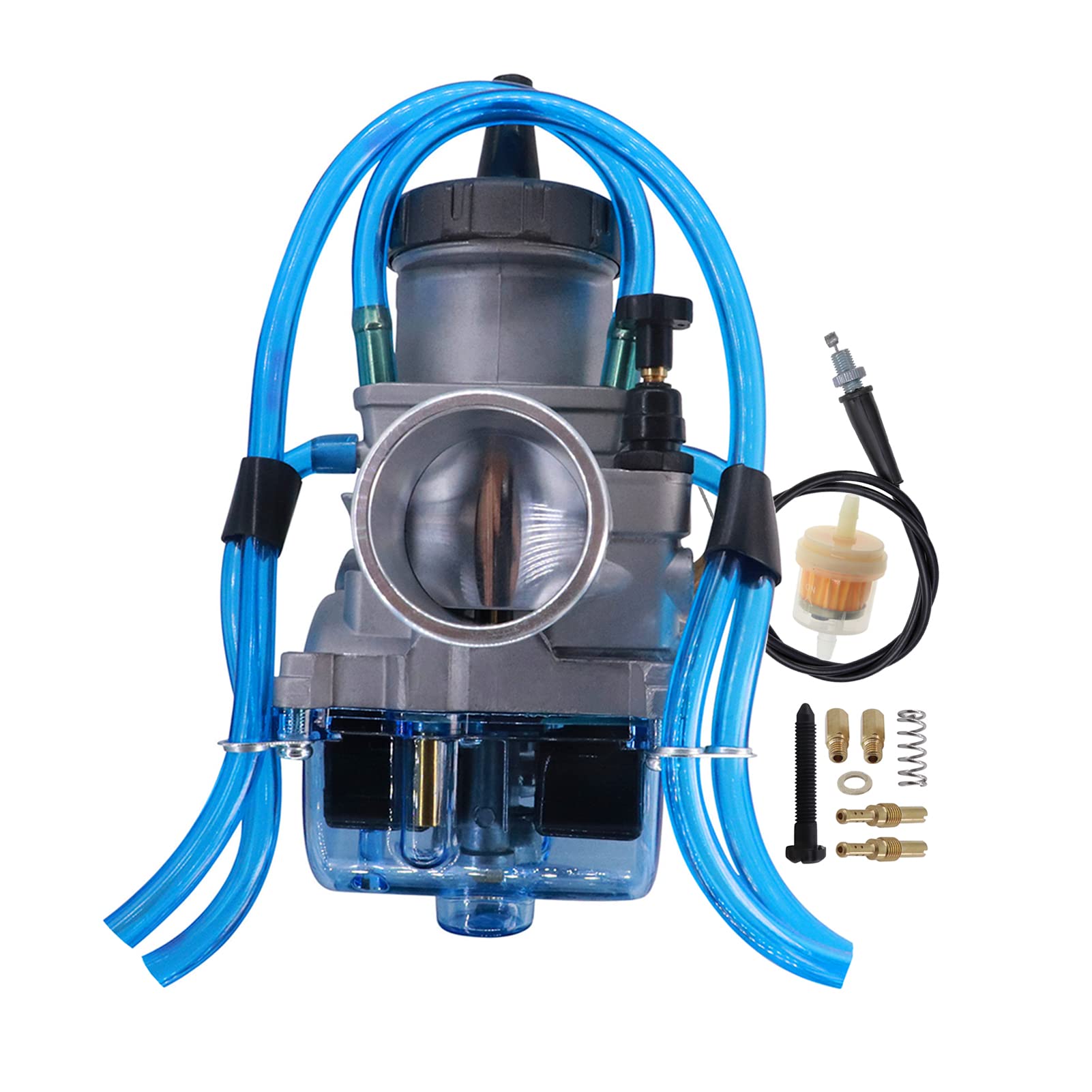 Amazon.com: SVKZGFZ PWK 38MM Carburetor for Suzuki RM125 RM250