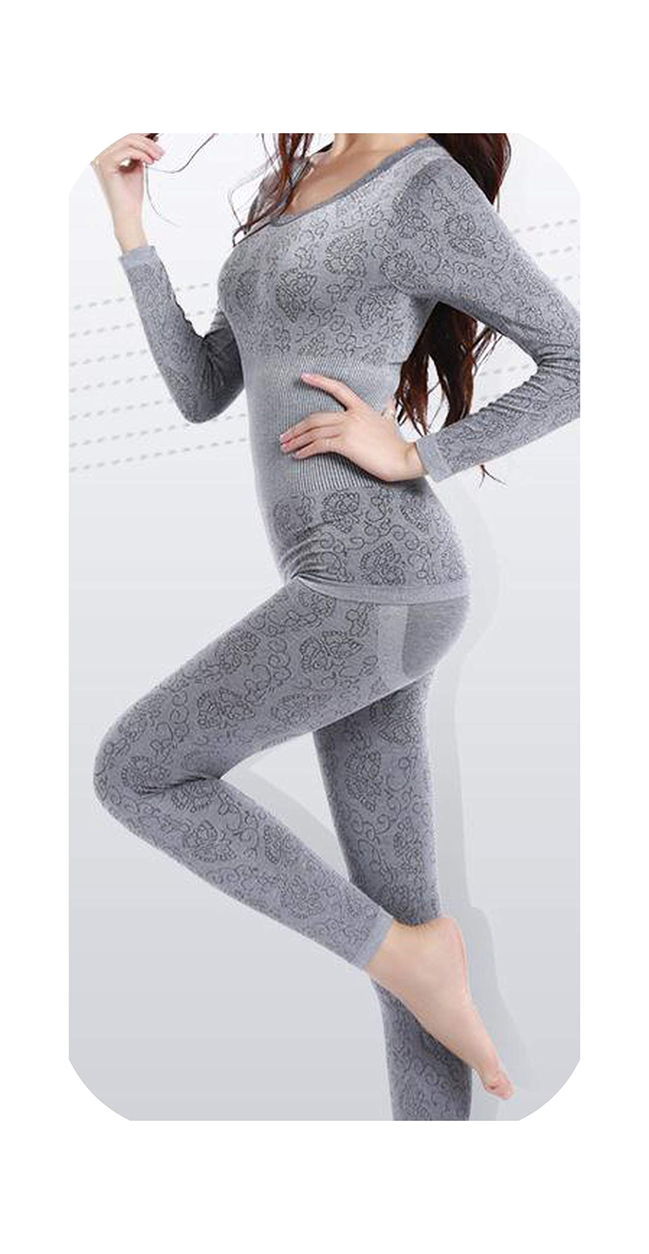 Home Modal Sleepwear Waist Slim Seamless Beauty Care Clothing Thermal Underwear Women Long Johns