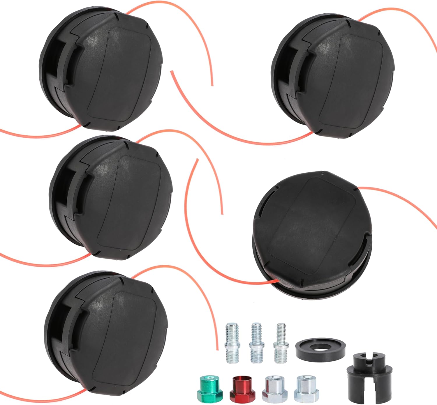 Speed Feed 400 Trimmer Head for Echo SRM210 SRM211 SRM225 SRM230 for SHINDAIWA C230 C242 C2510 for Echo Weed Eater PAS210 PAS211 PAS225 PAS230 with Accessories Replace 99944200907 (Trimmer-IT-05AS)