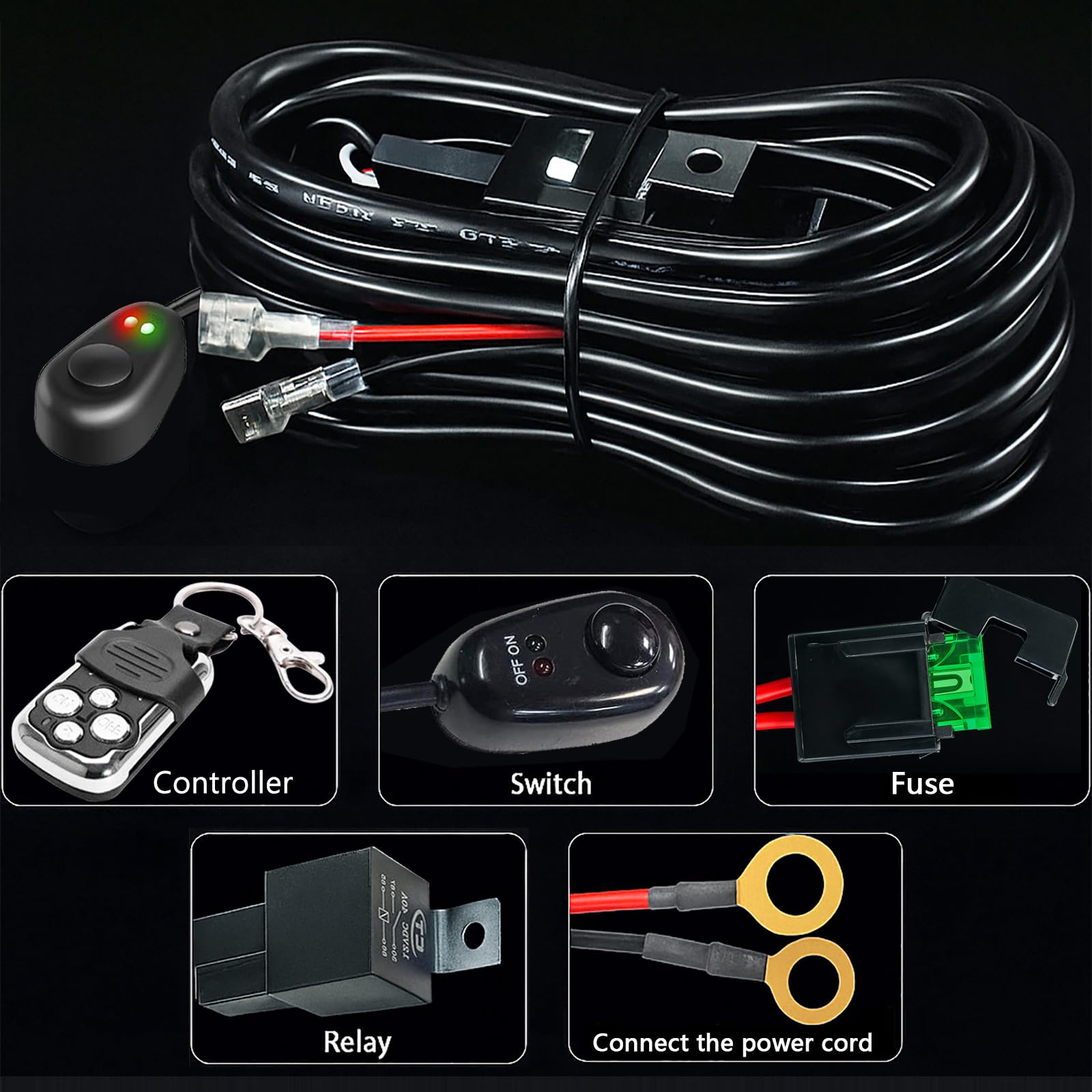 Willpower Barre LED 42 Pouces 540W Combinaison Spot et Flood Rampe LED pour 4x4 Voiture Camion Tracteur SUV ATV