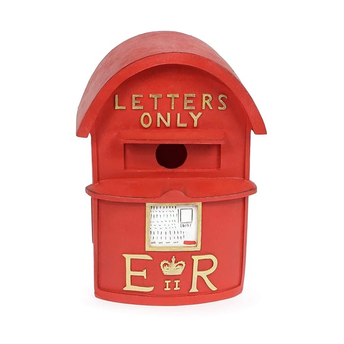 Buy Wrenbury Post Box Bird Box Nesting Box Bird House for Small Birds