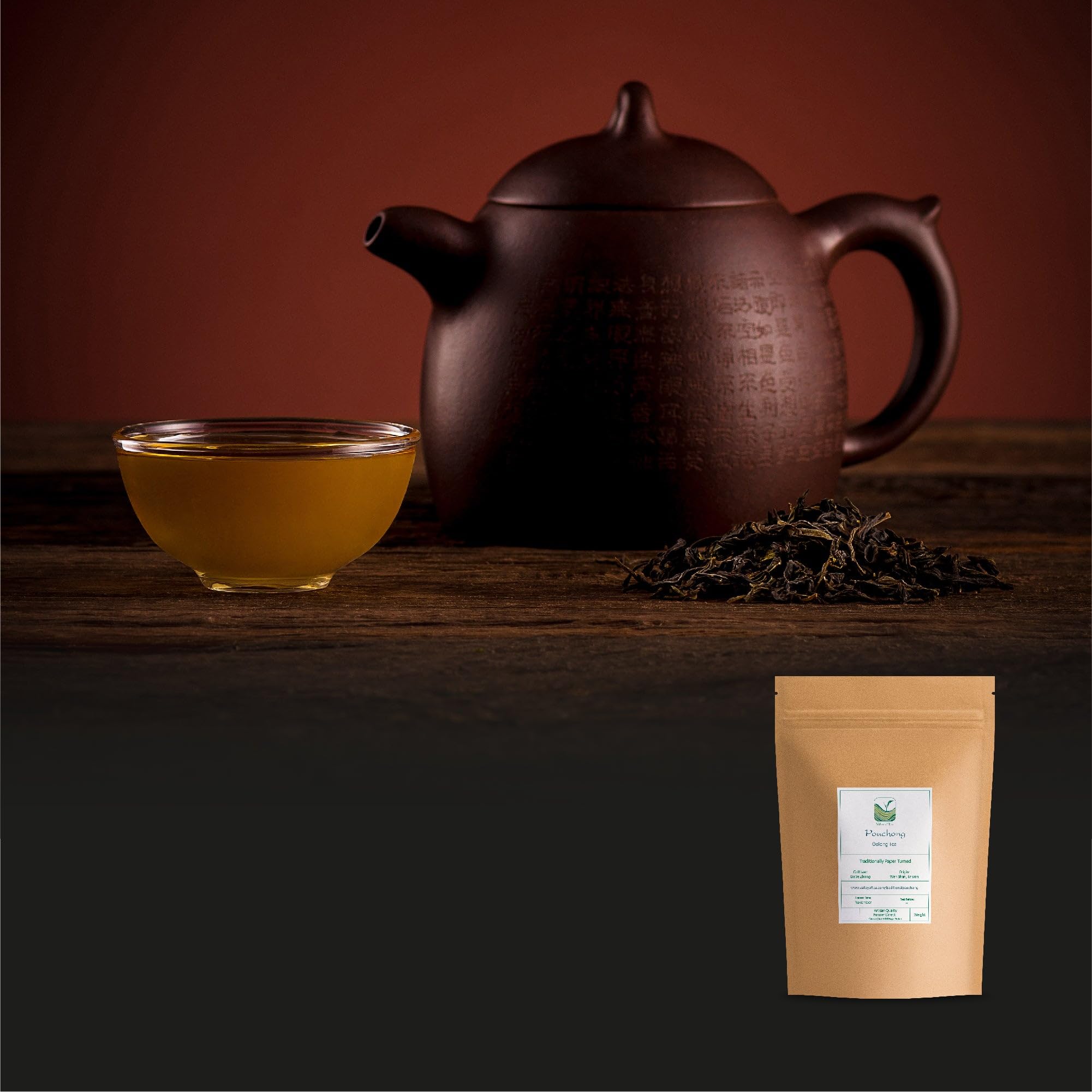 Wen Shan Pouchong Thé Oolong - Thé Bao Zhong - Baozhong Chine Wenshan Taiwan Baozhong Oolong Pouchong The Oolong Bio Thé Olong | aux notes florales délicates proches d'une infusion verte peu oxydée