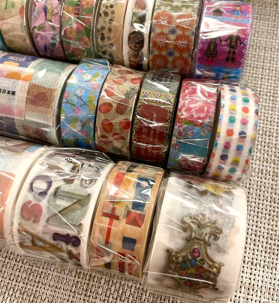 マスキングテープ 32個 Amazon.co.jp: mt台湾限定マスキングテープ32本セット: 文房具