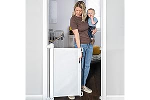 YOOFOR Retractable Baby Gate: Your Trusted Safety Solution for Kids and Pets