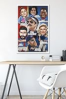 Vista 69 de Trends International Ted Lasso - Character Grid Wall Poster, 22.4L x 14.7W, Black Framed Version