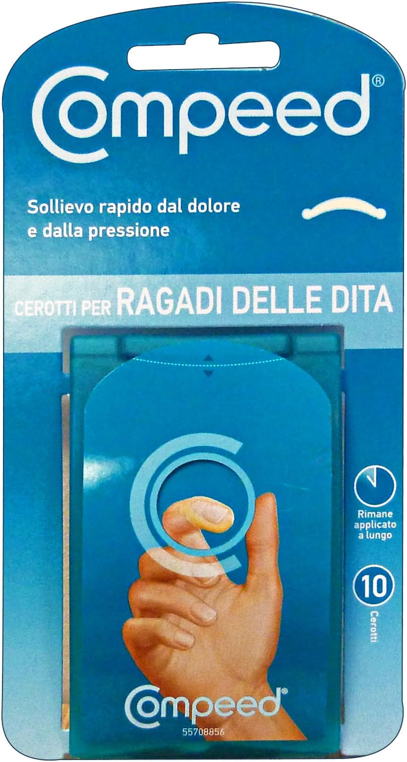 Compeed Hydrocolloid Healing Finger Crack Plasters (x10)