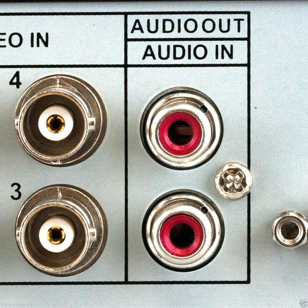 4 Channel Tribrid Security Surveillance DVR with Analog @960H and HD-CVI and 2 IP Channels @up to 1080p ALL IN ONE - 1TB HARD DRIVE