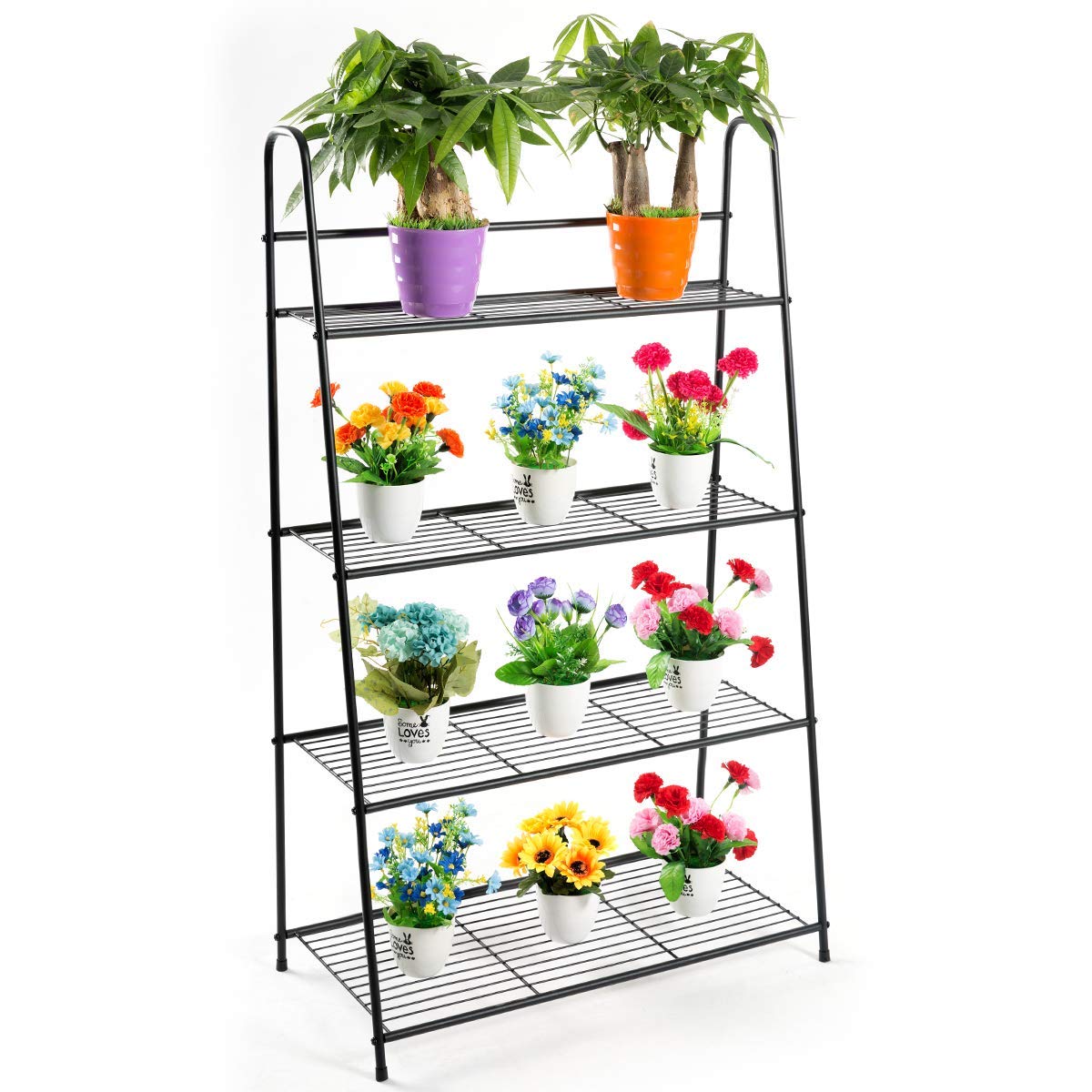 See full amazon price history chart for Nutech Impex 4 Tier Metal Plant Stand, Ladder-Shaped Storage Rack Stand Shelf,Shoe Organizer, Utility Storage For Indoor Outdoor Use, Black, Pack Of 1 Nutech Impex 4 Tier Metal Plant Stand, Ladder-Shaped Storage Rack Stand Shelf,Shoe Organizer, Utility Storage For Indoor Outdoor Use, Black, Pack Of 1 (B07VTL9VNZ) Amazon Price History, Amazon Price Tracker