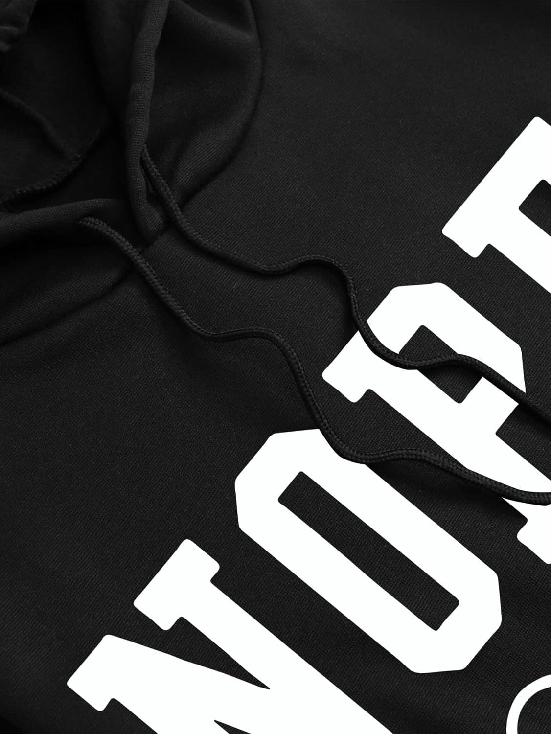 SHENHE Women's Slogan Letter Print Long Sleeve Hooded Sweatshirt Pullover Hoodie Tops - Image 4