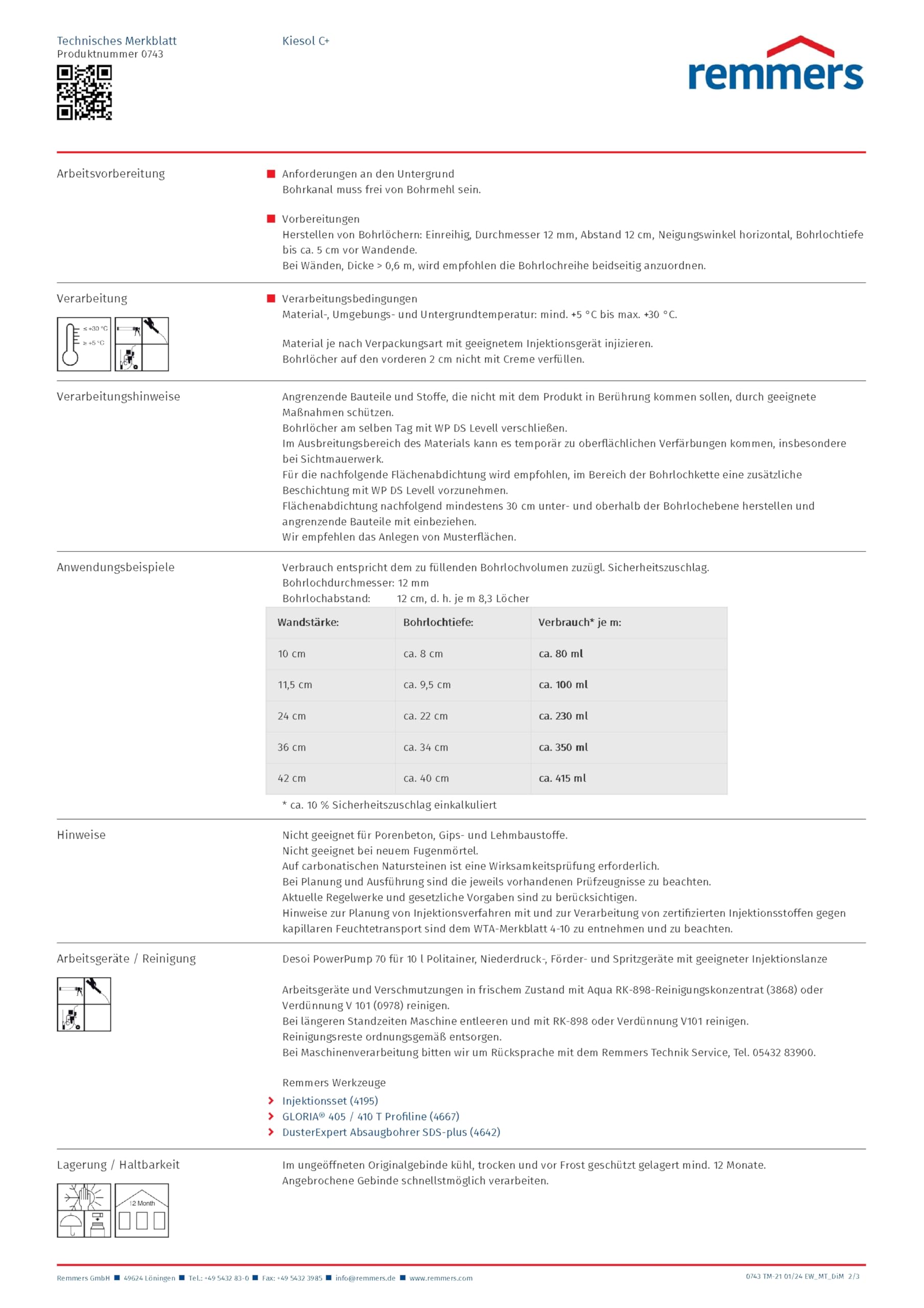 Remmers Kiesol C+ Silancreme Horizontalsperre Kellerabdichtung Mauerabdichtung 5 Liter - Silancreme für Horizontalsperren gegen aufsteigende Mauerwerksfeuchtigkeit, sehr gut penetrierend.