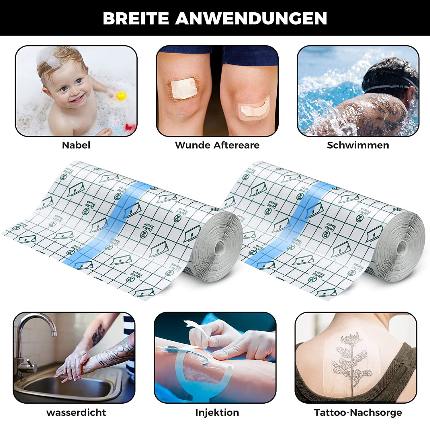 Super Wasserfestes Reparaturband – Klebeband Für Produktbild-Vorschau 3