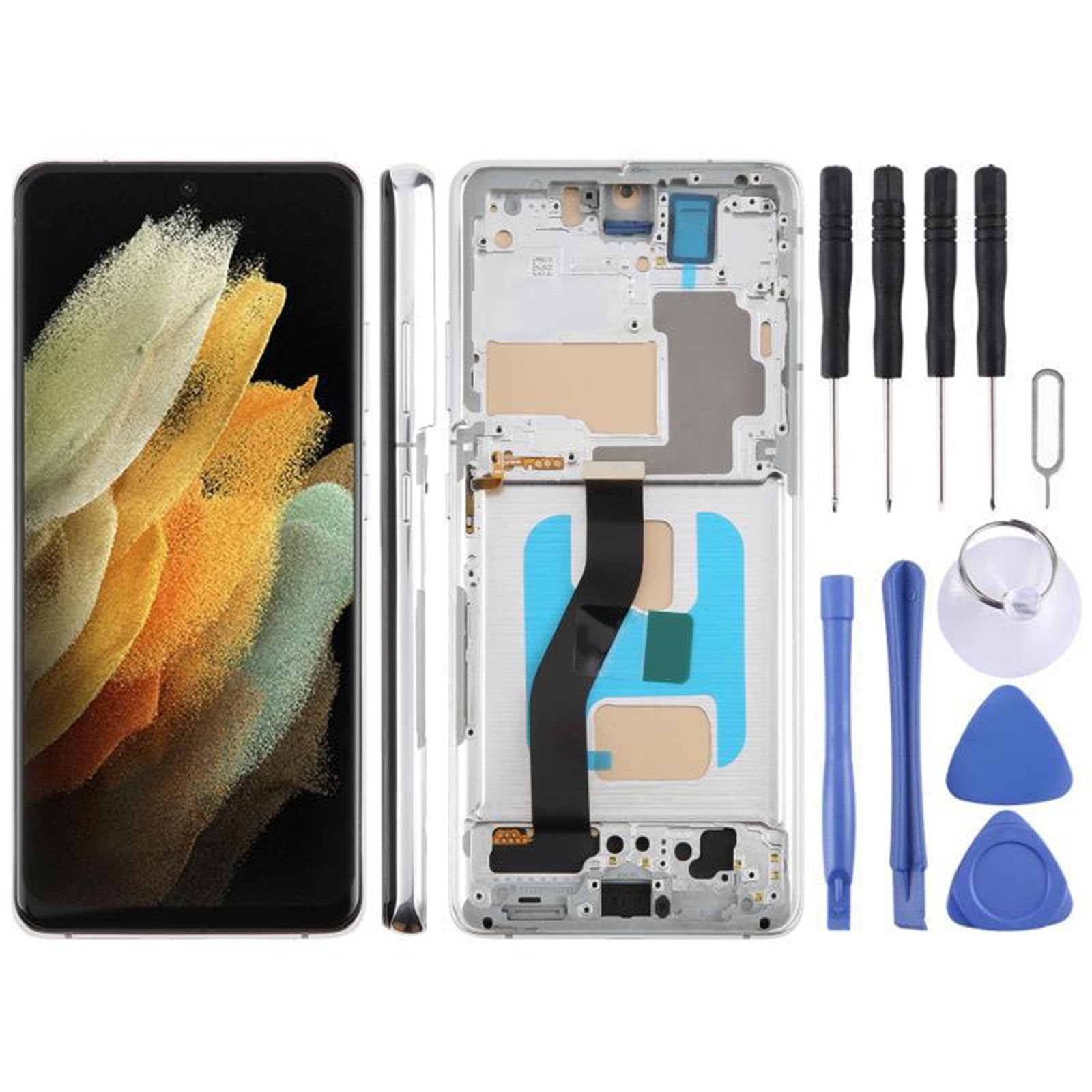 Schnelle Reaktionszeit, energiesparendes LCD Touchscreens 6, 66-Zoll LCD mit geringem Stromverbrauch für die Reparatur von G998B / Modellen