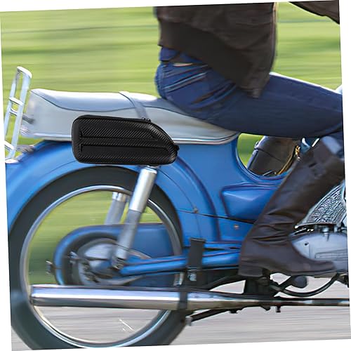 Miniatura 8 de FAVOMOTO Bolsa de asiento de motocicleta, bolsa de tanque de motocicleta, bolsa de cuña para bicicleta, bolsa de motocicleta, bolsa de sillín de