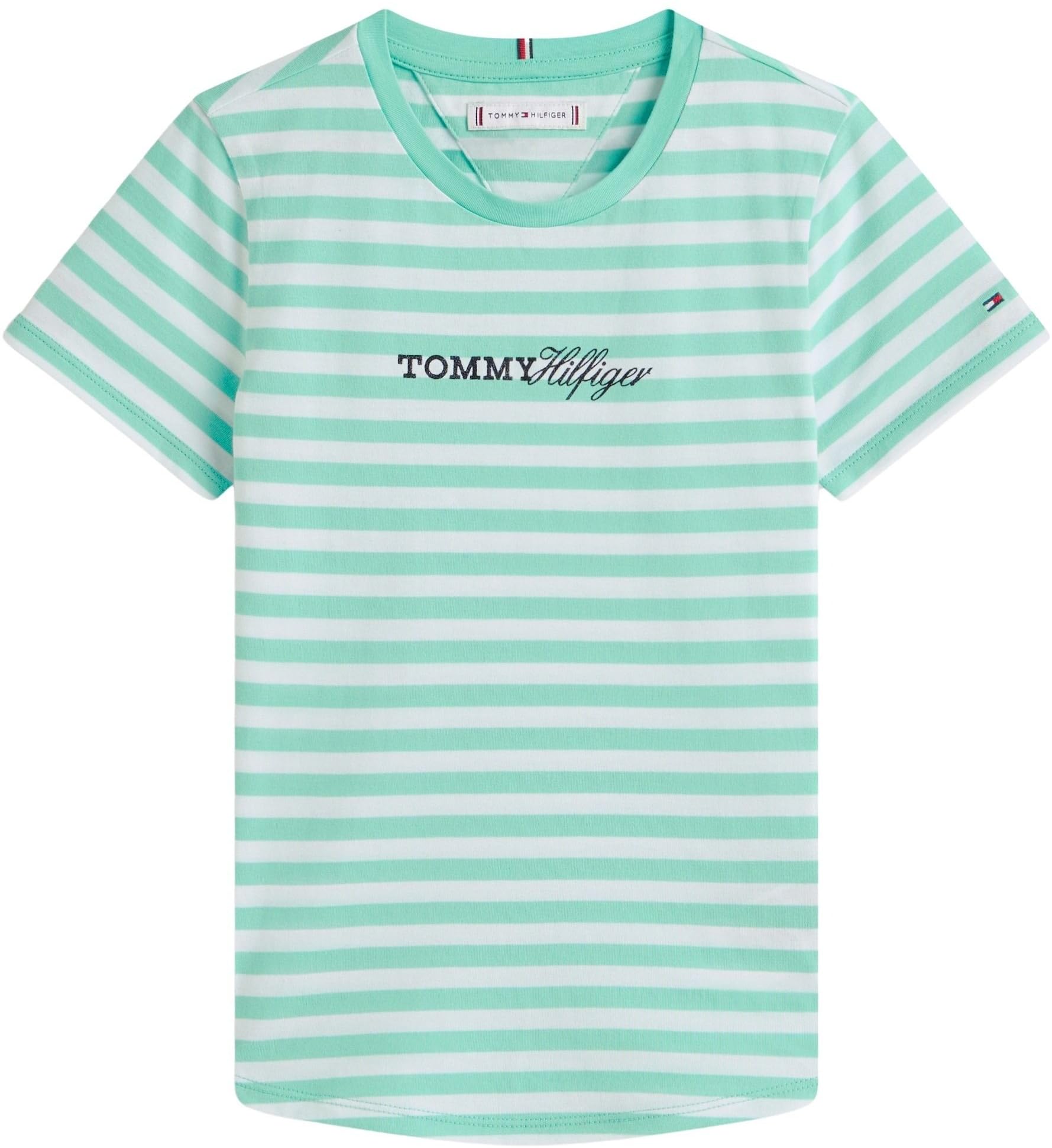 Tommy Hilfiger Mädchen Glitter Tommy Set Kg0kg09349 Bekleidungssets (1er Pack)