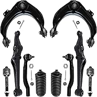 Vista 39 de Detroit Axle - Kit de suspensión delantera RWD de 10 piezas para Chevy GMC Silverado Sierra 1500 1999-2006, 2 brazos de control superior, 2 rótulas