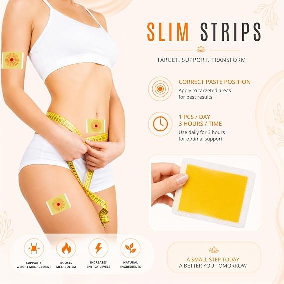 30pc Extra Strong Slimming Patches Weight Loss Control Diet Fat Burner Slim Patch