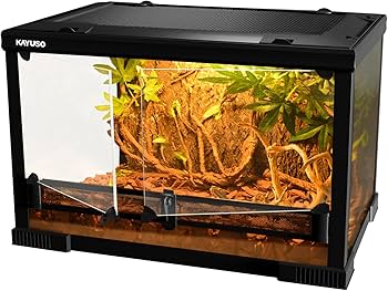 Amazon | 「KAYUSO」爬虫類 ケージ レオパ ケージ グラステラリウム