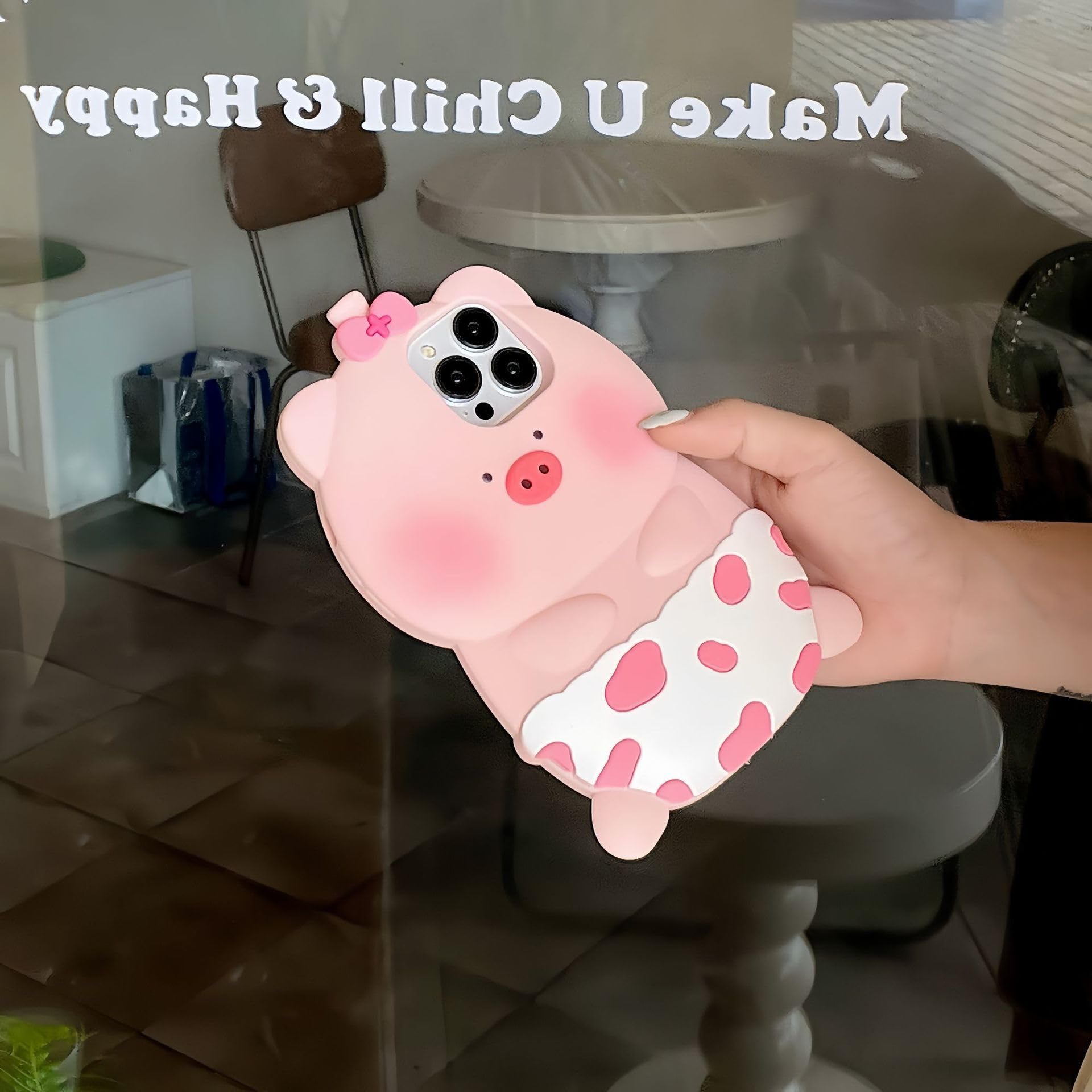 Niedliche IPhone 13 Pro Hülle Mit Bär-Design – Weich, Stoßfest & Super Süß