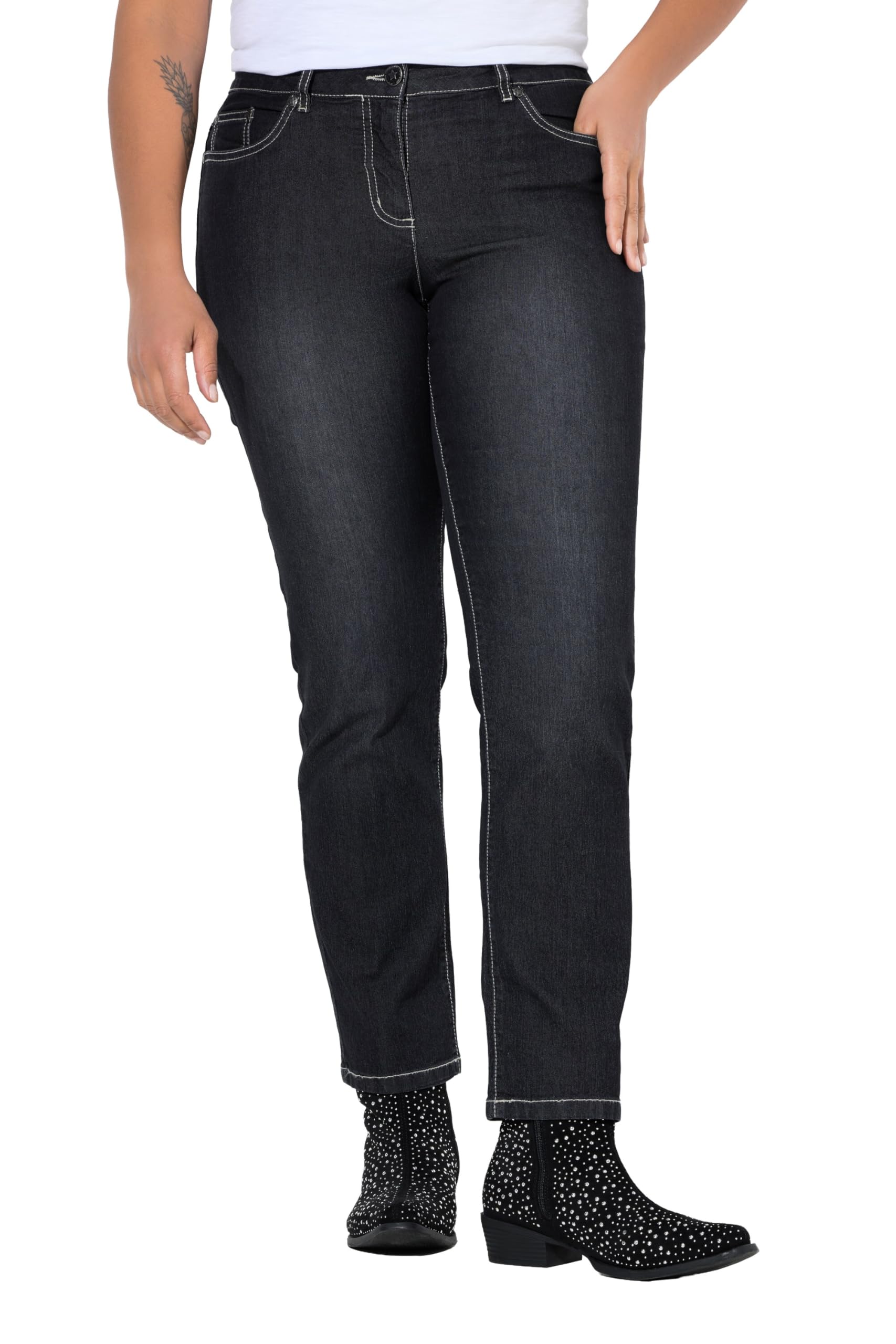 Angel of Style Damen Jeans Paula Straight Cut