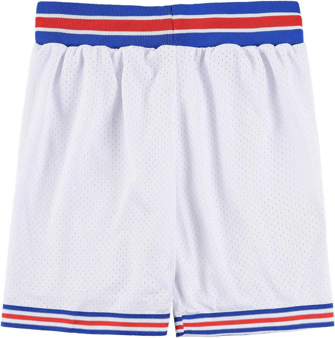 WELETION Short Movie Space Costume 90S Costume Hip Hop Party Clothing Squad for Basketball Stitched Shorts S-XXL