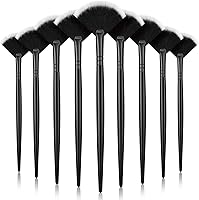 Vista 12 de 9 Piezas de Pinceles para Mascarilla Facial en Abanico, Pinceles Aplicadores Faciales Suaves, Herramientas para Peeling Glicólico y Maquillaje