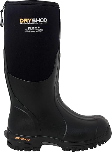 Dryshod Mudcat Rugged Knee High Work Boot MDC-MH-BK