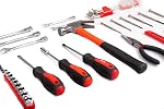 CARTMAN 148-Piece Jeu d'outils - Kit d'outils ménagers général avec boîte à outils en plastique