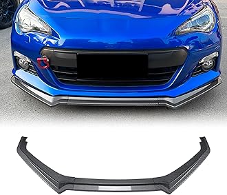 Front Bumper Spoiler Splitter Lip Body Kit For Subaru BRZ 2013-2016 2015 Black